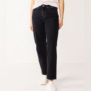 Sonoma Women's High Rise Black Jeans